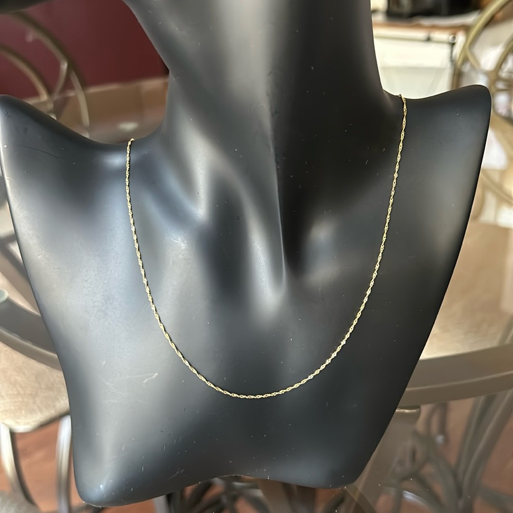 10kt yellow gold chain